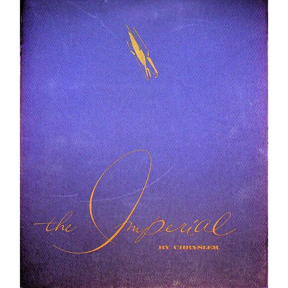 1954 Chrysler Imperial Original Promotional Brochure - Sedan Newport - Picture 1 of 8